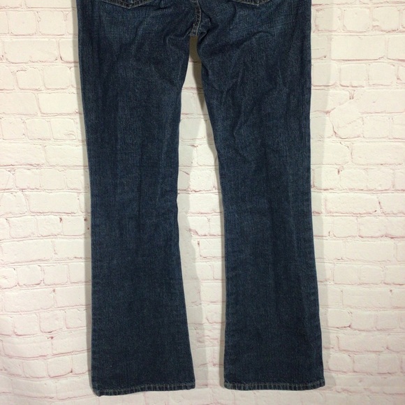 Abercrombie & Fitch Boot Cut Medium Wash Blue Denim Jeans - Size 2 Regular - Picture 7 of 9